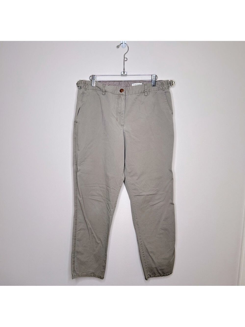 Club Monaco Tan Cotton Stretch Relaxed Slim Fit Khakis Size 10